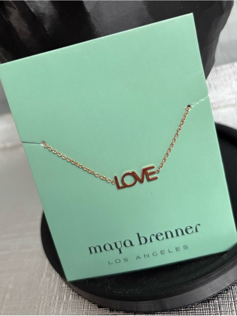 Maya Brenner Rosegold Love Bracelet